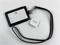 Coach Lanyard Wallet With Tags