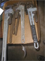 7 PIPE WRENCHES