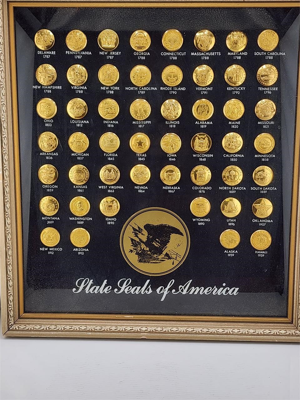 Framed State Seals of America