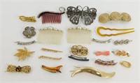 Lot of Vintage Hair Clips