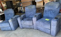 Set of 3 Octane Seats