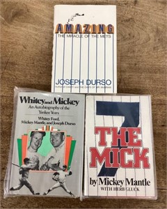 3 Baseball books