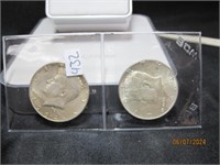 Kennedy Half Dollar Set of 2 1964
