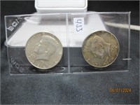 Kennedy Half Dollar Set of 2 1964