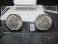 Kennedy Half Dollar Set of 2 1964