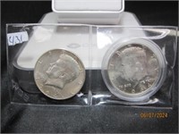 Kennedy Half Dollar Set of 2 1964