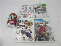 4 jeux pour Nintendo Wii dont Tony Hawk's