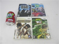 4 jeux pour Nintendo Wii dont Prince of Persia