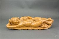 Chinese Wood Carved Bodhisattva