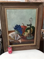 2 Original Still Life Oil paintings on canvas o