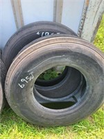 2 Tires 315/80R-22.5