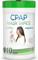 resplabs CPAP Mask Wipes Unscented Cleaner for