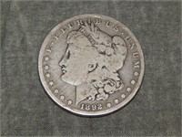 1892 S Morgan SILVER Dollar BETTER DATE