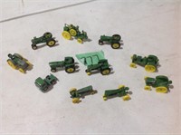 Miniature John Deere tractors
