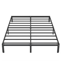 HOBINCHE 10 Inch Queen Metal Bed Frame with Rounde