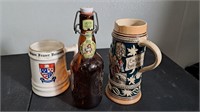 Beer Stein, Grousch Bottle