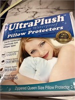 Ultra plush pillow protectors