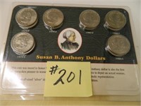 (6) Susan B. Anthony Dollars Orig. Pack