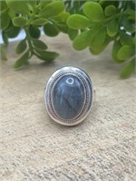 Labradorite .925 Sterling Silver Ring