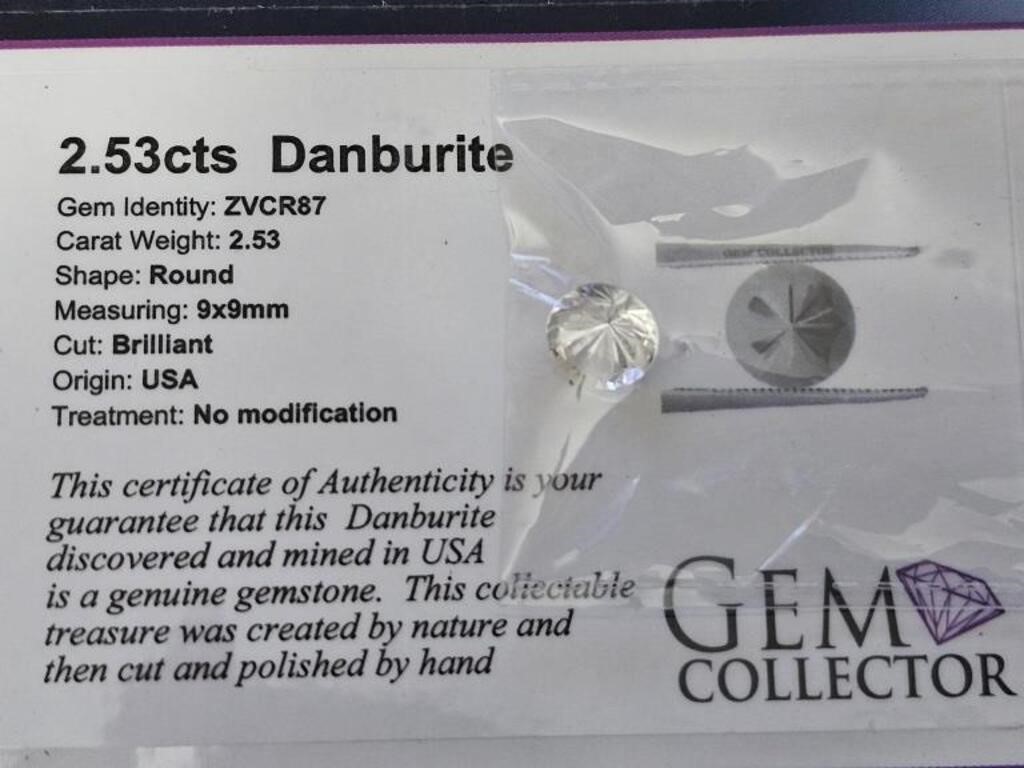 2.53cts Danburite