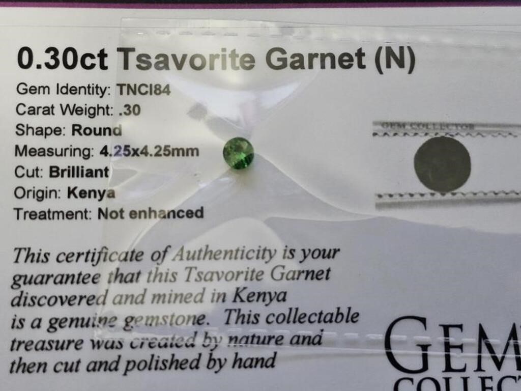 .30ct Tsavorite Garnet