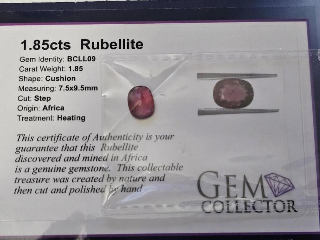 1.85cts Rubellite