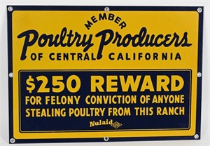 POULTRY PRODUCERS OF CENTRAL CALIFORNIA SIGN