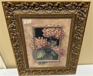 Barbara Mock Ornate Framed Floral Print