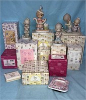 12 Precious Moments Figurines w/ Boxes