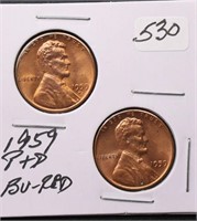 1959-P/D U.S. Cents