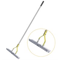 Thatch Rake, 15-Inch wide Lawn Thatching Rake for