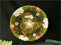 Six decorative china pieces: fish