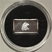 1 Gram Pure Silver Art Bar