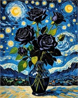 Black Roses 1 Limited Edition Van Gogh Limited
