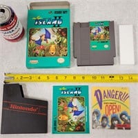 Original Nintendo NES Adventure Island Ii 2 W/ Box