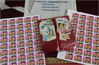 Stamp Collection & Elvis U.S Commemorative Stamps