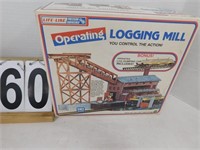 Operating Logging Mill HO Scale