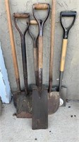 6 shovels