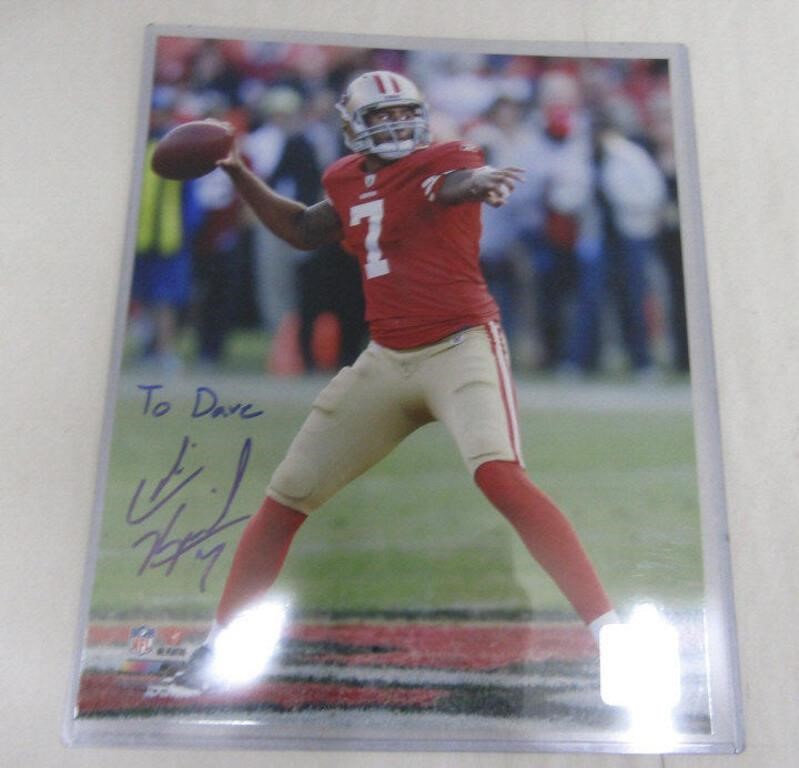 Colin Kaepernick Signed Picture