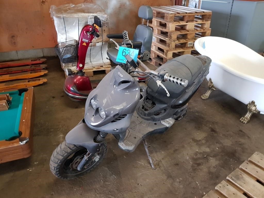 PGO PMX scooter 30´er – MOMSFRI Campen Auktioner A/S