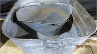 Square Bucket, And Coal Bucket