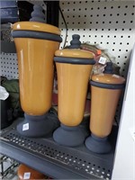 3 piece Canister set