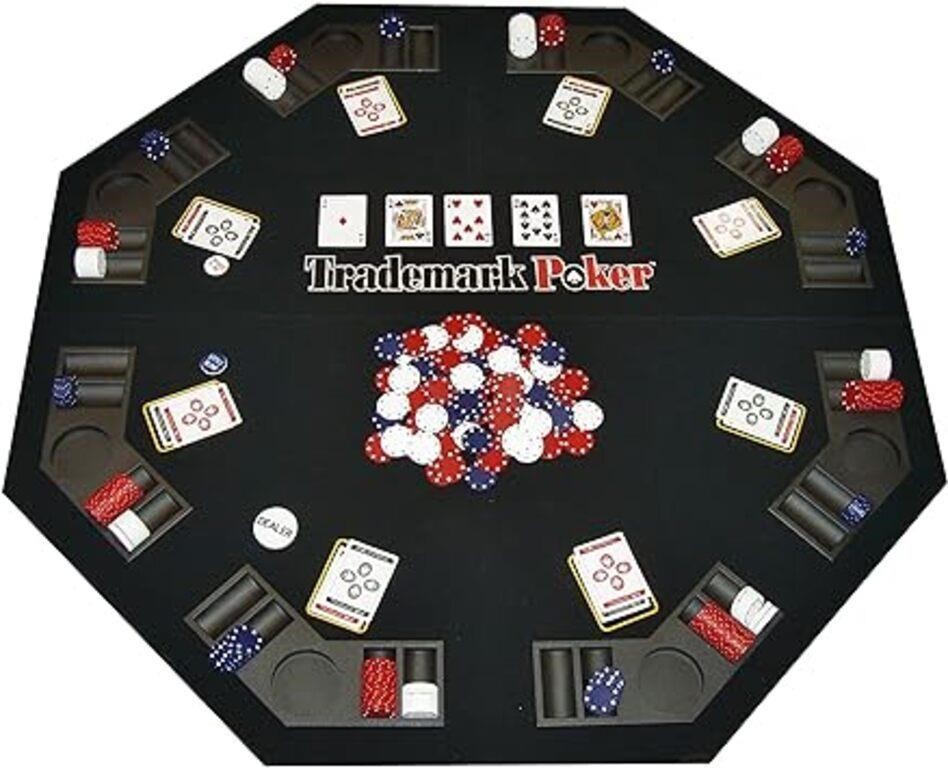 Trademark Poker Texas Traveller Table Top & Chip