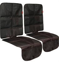 2 pack Car Seat Protectors w/ front Storage pocket