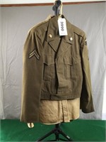 Korean War Era Corporal Corp Of Engineers Jacket,