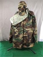 1970’s US Army Utility Shirt, Hats & Pants,