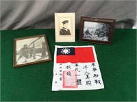 Military Photos & WW2 Blood Chit