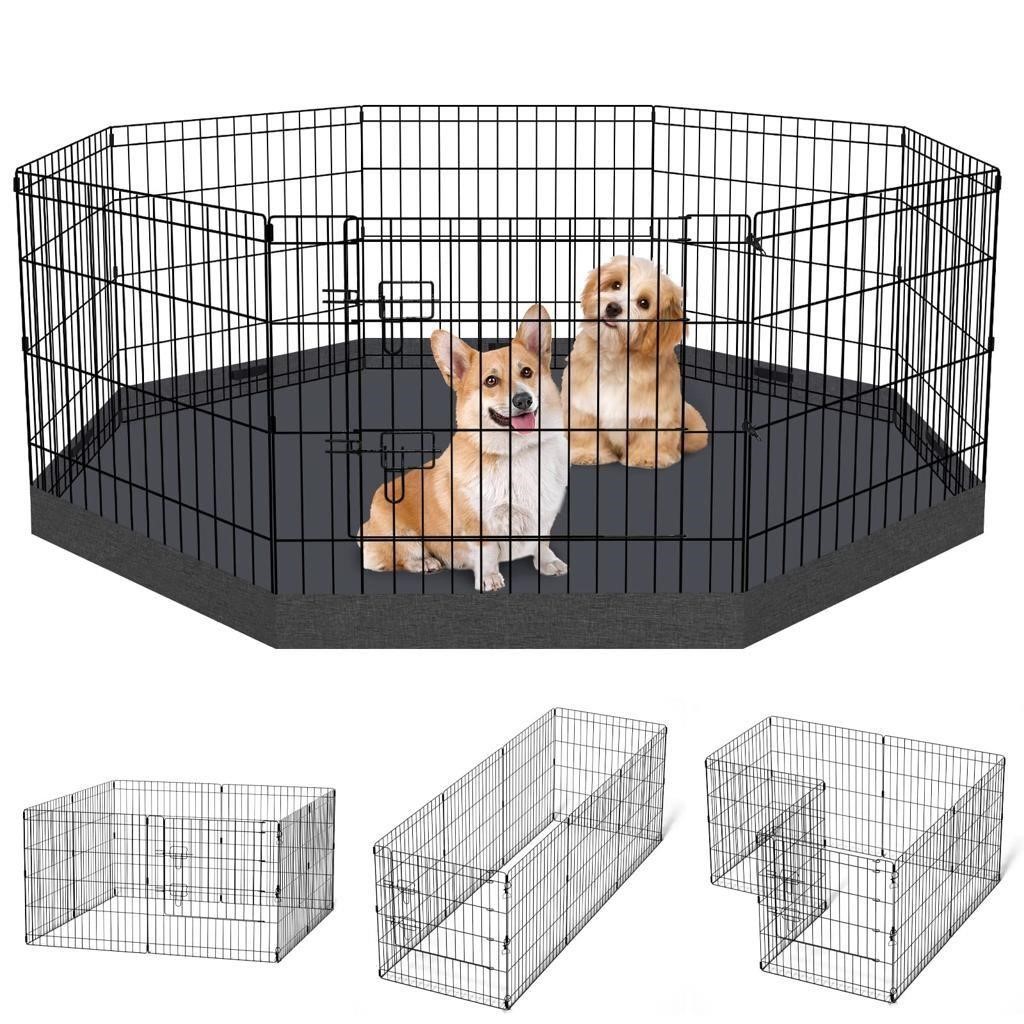 Dog Pen Pet Playpen Dog Fence Indoor Foldable