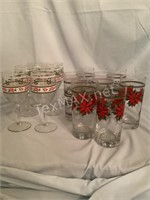 Collection of Holiday Glasses 3 Styles