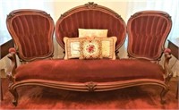 Polart Art Style Victorian Sofa